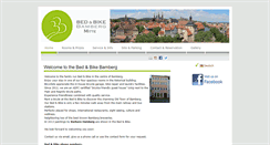 Desktop Screenshot of bedandbike-bamberg.com